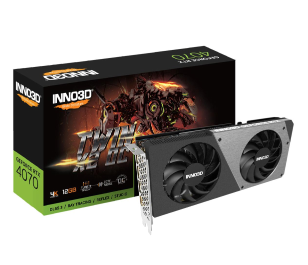 INNO3D GeForce RTX 4070 X2 12GB GDDR6X